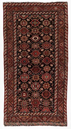 Antique West Persian Kurd Rug: 4'5'' x 8'6''