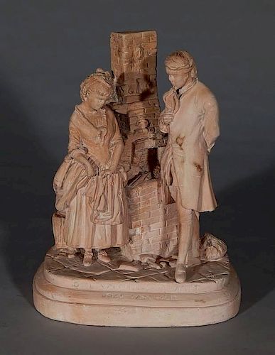 Daniel C. French plaster sculpture