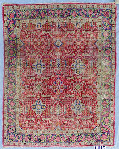 Antique Tabriz Rug: 8'6'' x 10'11''
