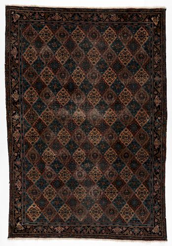 Antique Indo Tabriz Rug, India: 5'4'' x 7'9''