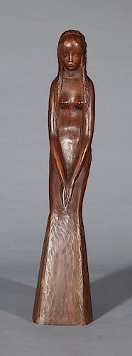 Charles Haag wood sculpture
