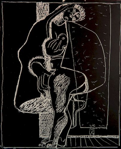 Le Corbusier lithograph