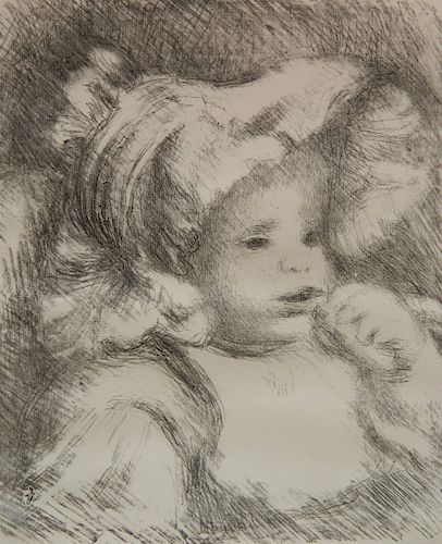 Pierre August Renoir lithograph