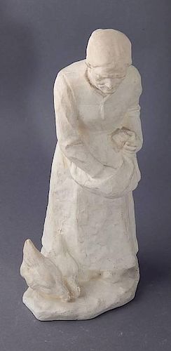 Charles Haag plaster sculpture