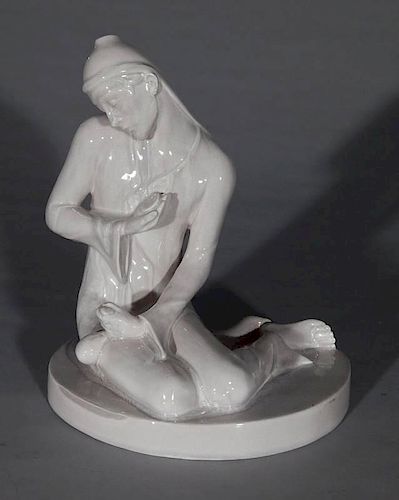 Anthony Vozech glazed ceramic figurine