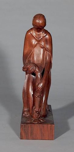 Adam Brehm wood sculpture