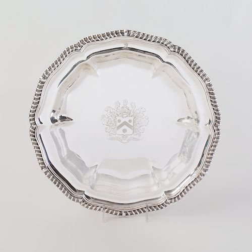 George V Silver Horse Racing Trophy Plate