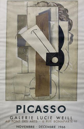 PICASSO, Pablo. Lithographic Poster.
