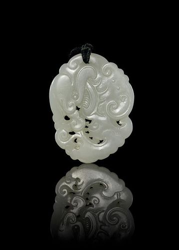 * A Jade Pendant Length 2 1/4 inches.