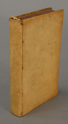 Petronius Arbitri Satyricon, Paris Mamertum Patissonium, 1587, leather bound