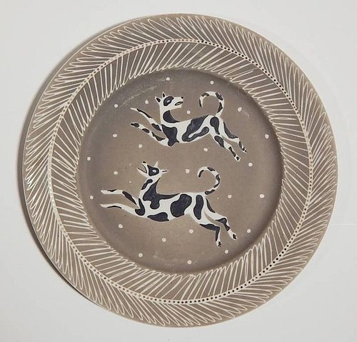 Waylande Gregory porcelain plate