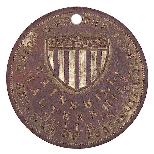 Excavated ID Disk from the 11th US Army Infantry