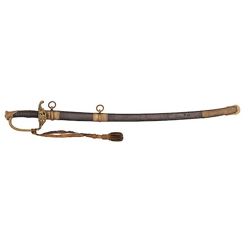 Louis Haiman Confederate Staff Officer's Sword 