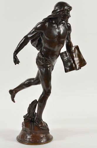 Emile Louis Picault 'Le Semeur d'Id_es' Bronze