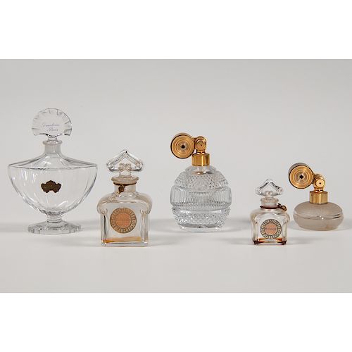 Guerlain and Marcel Franck Perfume Bottles