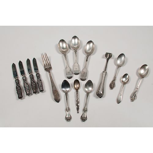 American and British Sterling Flatware, Plus