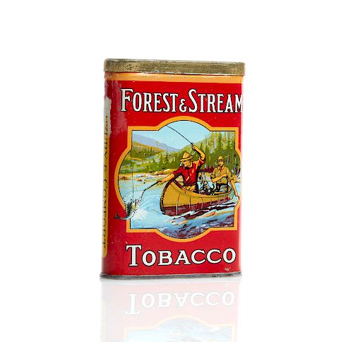 Forest and Stream Tobacco Tin