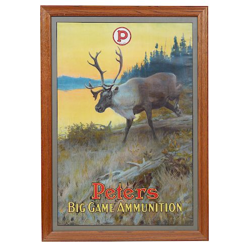 Peters Ammunition Advertising Poster