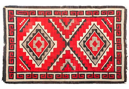 Navajo Klagetoh Weaving 78 1/2 x 55 1/2 inches