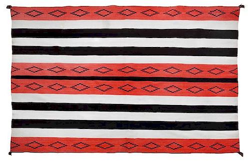 Navajo Second Phase Variant Chief's Blanket 54 x 74 inches
