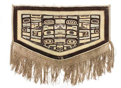 Tlingit Chilkat Dance Blanket 63 x 52 inches