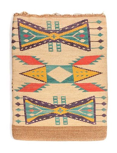 Nez Perce Corn Husk Bag Height 16 x width 10 inches