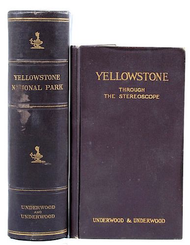 Yellowstone National Park Stereoviews & Book