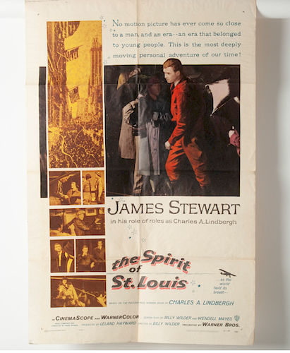 Original Movie Poster, Spirit of St. Louis