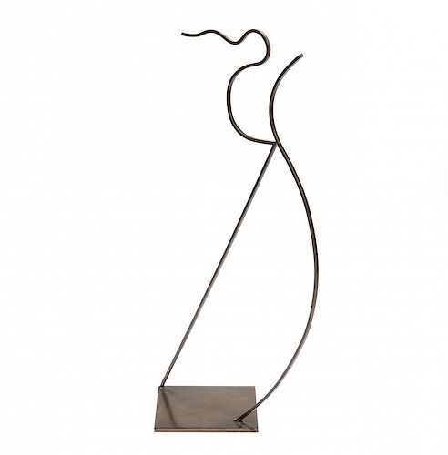 Andreu Alfaro, "A la vora de la mar" , Patinated iron sculp Andreu Alfaro, "A la vora de la mar" , Escultura en hierro 