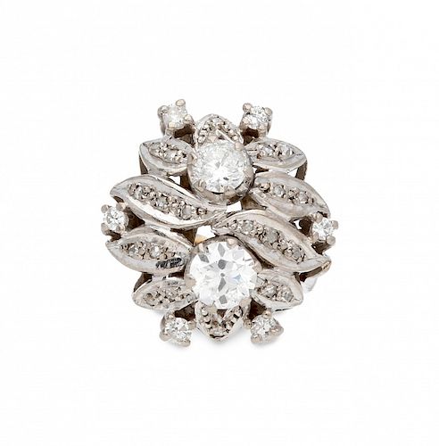 Diamonds ring, circa 1950 Sortija de diamantes, hacia 1950