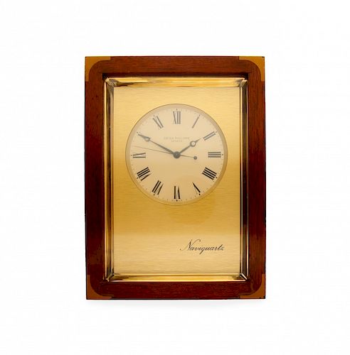 Pattek Philippe, Maritime table clock Patek Philippe, Reloj de sobremesa marítimo.