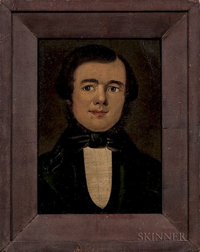 William Matthew Prior (Massachusetts/Maine, 1806-1873)  Portrait of a Gentleman