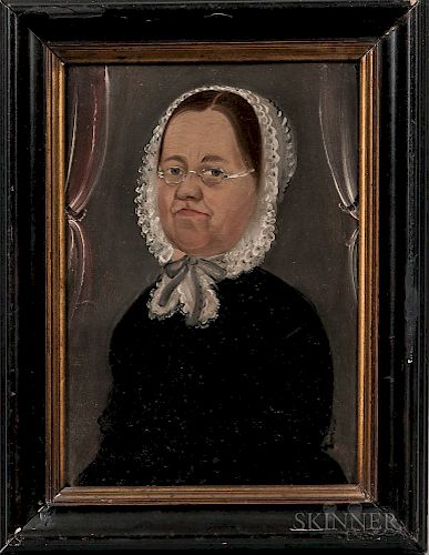 William Matthew Prior (Massachusetts/Maine, 1806-1873)  Portrait of Mrs. Joseph B. Wheelock
