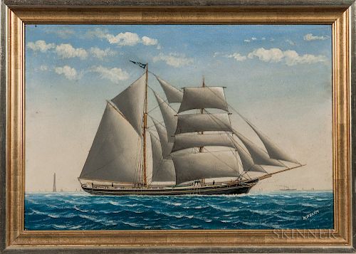 William Pearn (British, 19th Century)  The Clipper Ship Union