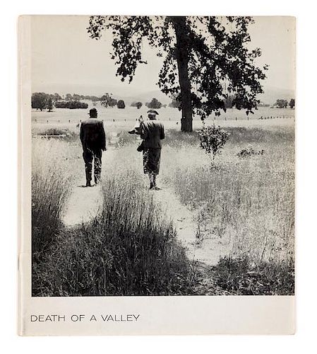 [ARTIST'S BOOK]. [LANGE, Dorothea, Pirkle JONES, and Minor WHITE, editor]. Aperture 8:3 Death of a Valley. Rochester, NY, 1960.