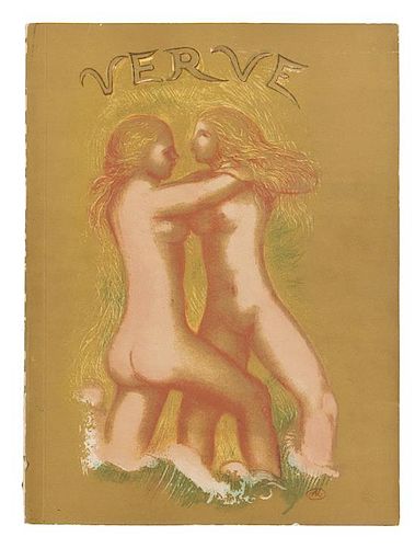 [ARTIST'S BOOK]. [VERVE]. Verve. Volume II, nos. 5-6. Paris: Imprimerie des Beaux Arts and others, 1939.