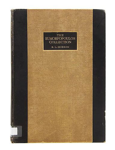 HOBSON, BINYON, YETTS.  Eumorfopoulos Collection. London: Ernest Ben, 1925-1932.