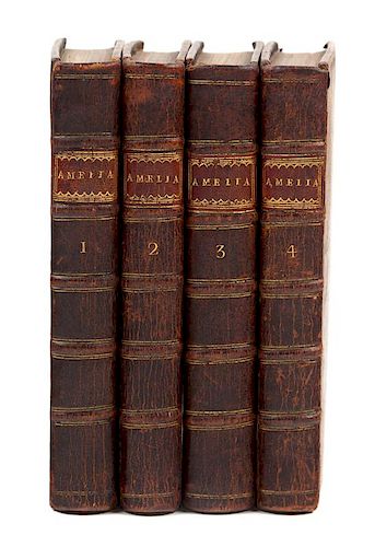 * FIELDING, Henry (1707-1754). Amelia. London: Printed for A. Millar, 1752.