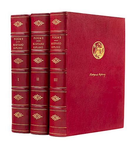 KIPLING, Rudyard (1865-1936). Poems 1886-1929. Garden City: Doubleday, Doran & Company, Inc., 1930.