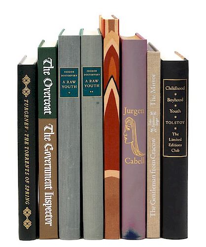 [LIMITED EDITIONS CLUB -- WORLD LITERATURE]. A group of 16 works published by the Limited Editions Club.