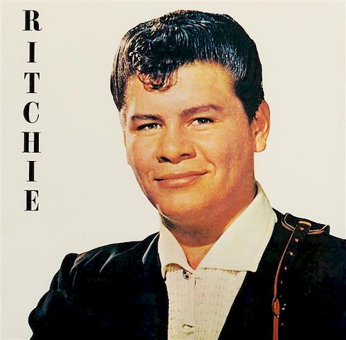 [ROCK & ROLL]. VALENS, Ritchie (1941-1959). Clipped signature ("Ritchie Valens").