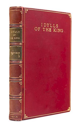 * TENNYSON, Alfred, Lord (1809-1892). Idylls of the King. London: Edward Moxon & Co., 1859.
