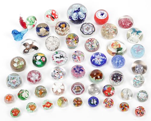 Estate Collection of Assorted Paperweights