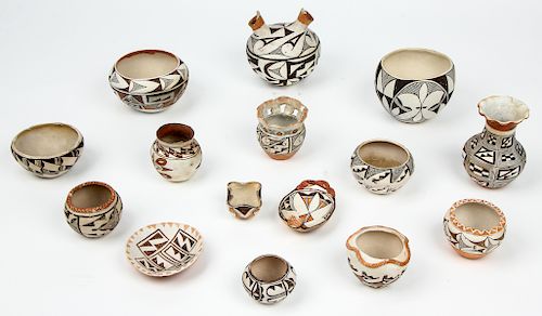 Acoma Pottery Collection, New Mexico