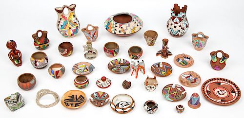 Collection of Southwest Folk Pottery