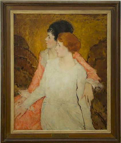 EBEN F. COMINS (1875-1949): TWO SISTERS