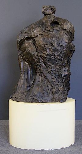 NAKIAN, Reuben. Bronze Sculpture. "Herodias" 1952