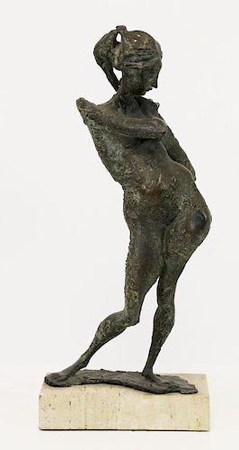 LUCCHESI, Bruno. Bronze. Standing Woman.