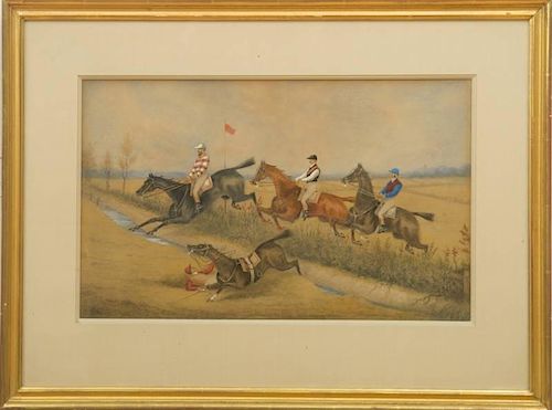 H. FAIRLIE: GROUP OF FOUR SPORTING IMAGES