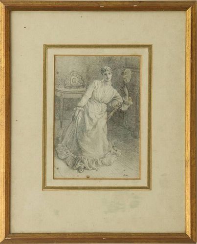 FREDERICK WALKER (1840-1875): MISS ANSDELL